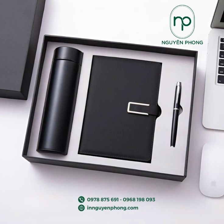 Mẫu hộp đựng bút nâng tầm thương hiệu doanh nghiệp